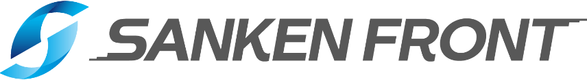 金属製建具制作・工事の株式会社サンケンフロントのロゴ
