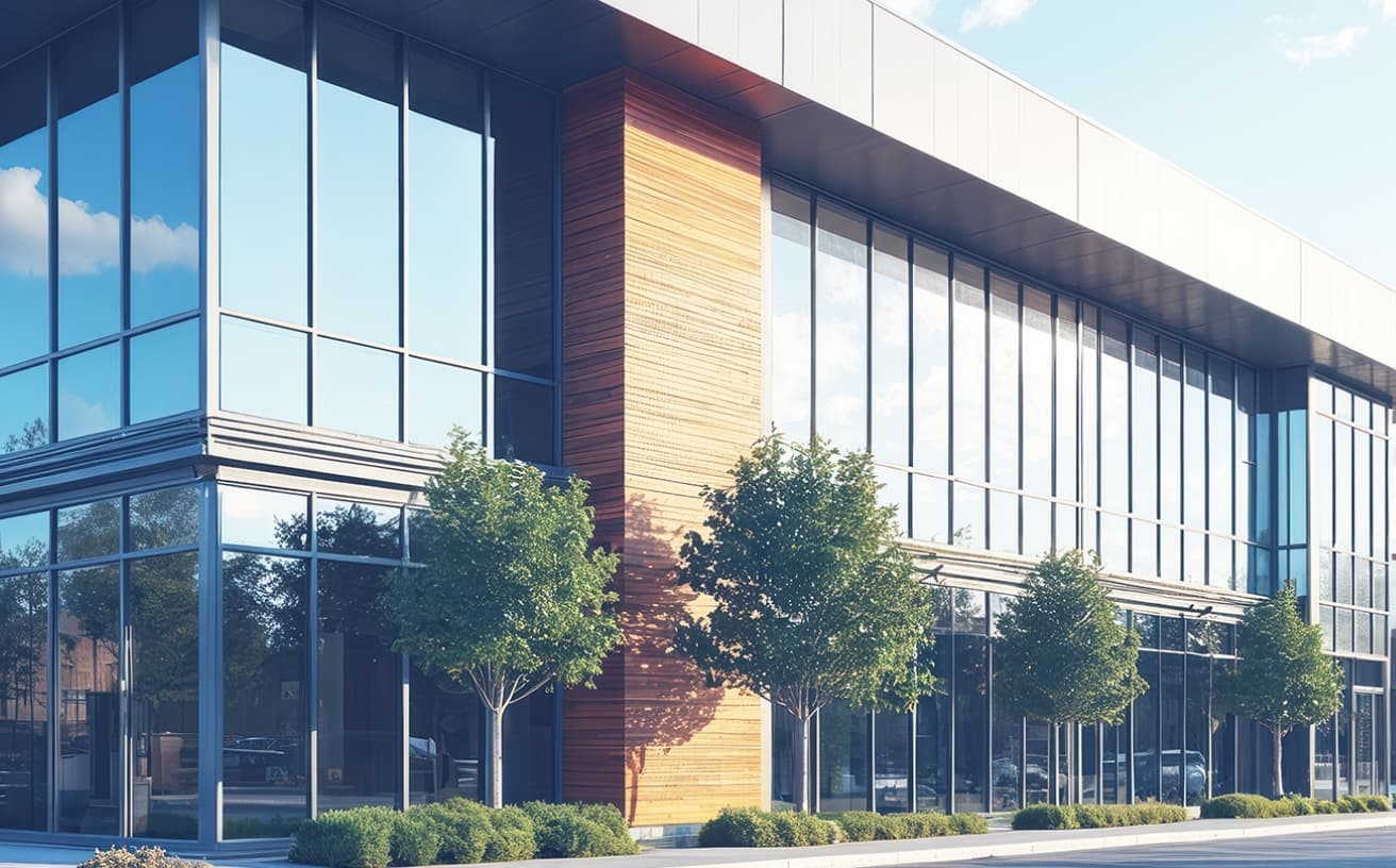 金属製建具制作・工事の株式会社サンケンフロントの事業内容のイメージ画像