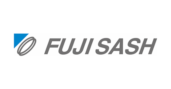 株式会社サンケンフロントの取り扱いメーカーロゴ　FUJI SASH