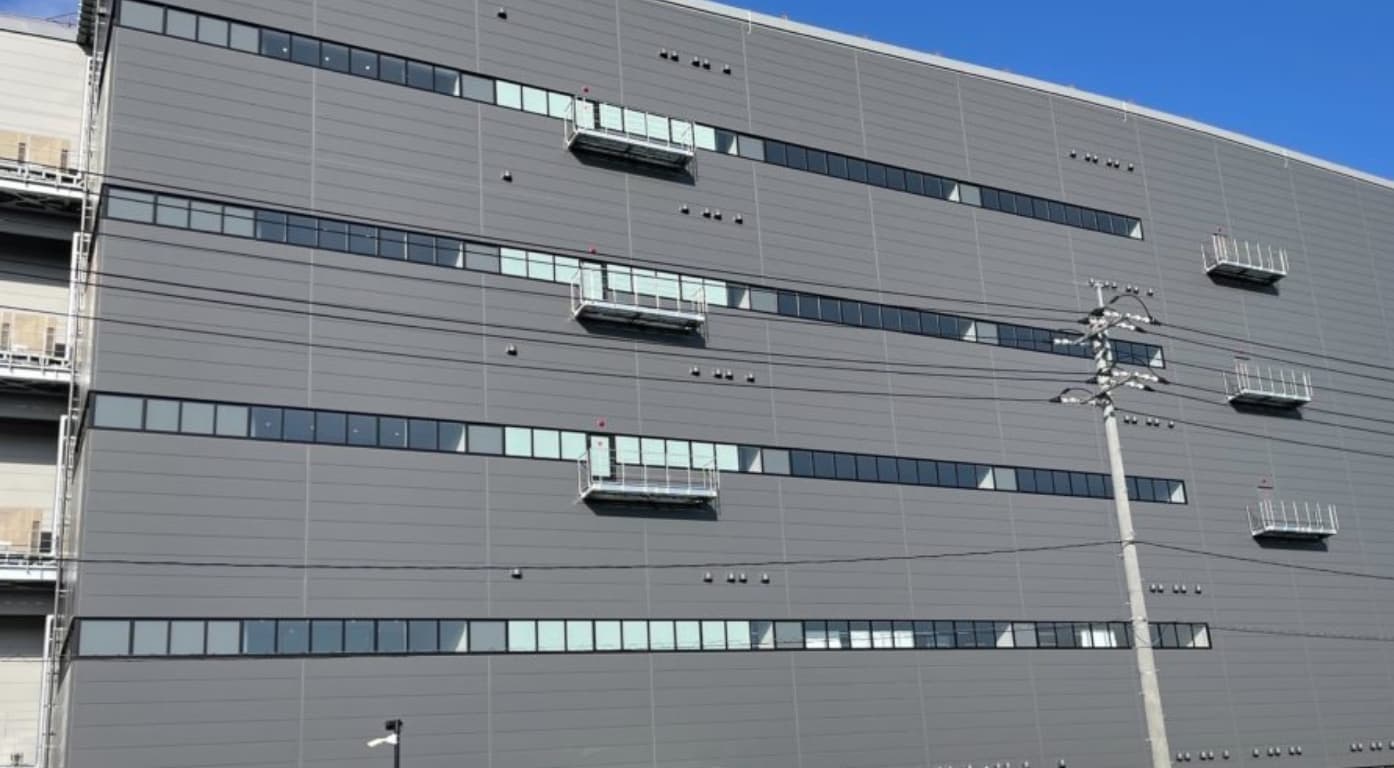 株式会社サンケンフロントの主力商品ビル用サッシのイメージ画像